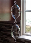 7" Raindrop Plant Orb/Terrarium Double Hook