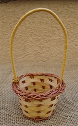2" Basket Basket w/ Handle Perfect for Air Plants